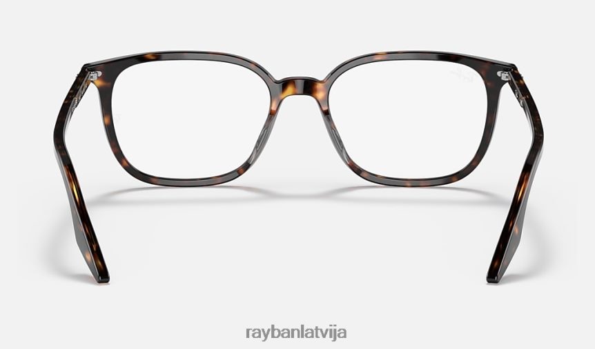 rb5406 optika pulēta havana F0L86X2033 vīriešiem Ray-Ban brilles