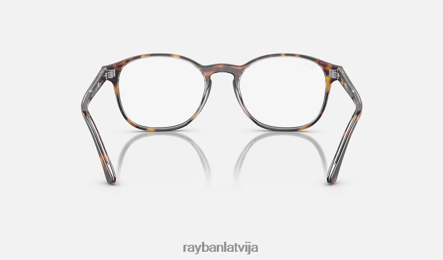rb5417 optika pulēta havana uz caurspīdīga F0L86X1623 vīriešiem Ray-Ban brilles