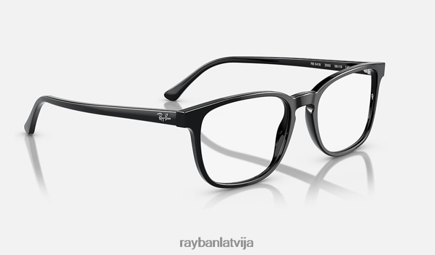 rb5418 optika pulēta melna F0L86X1699 vīriešiem Ray-Ban brilles