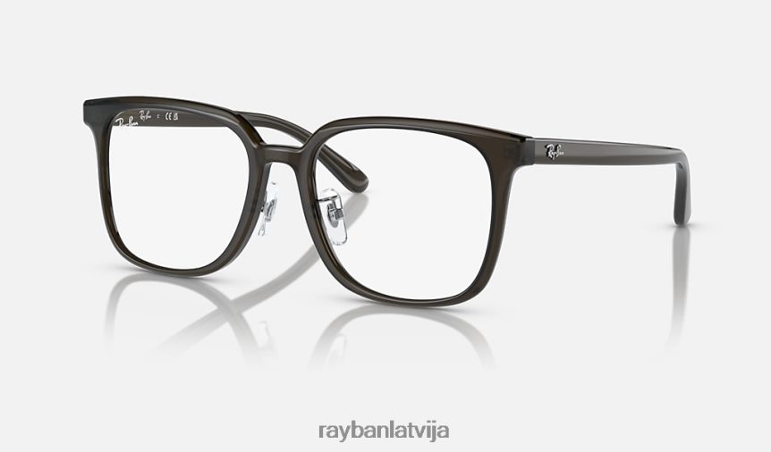 rb5419 optika pulēta caurspīdīga zaļa F0L86X2533 vīriešiem Ray-Ban brilles