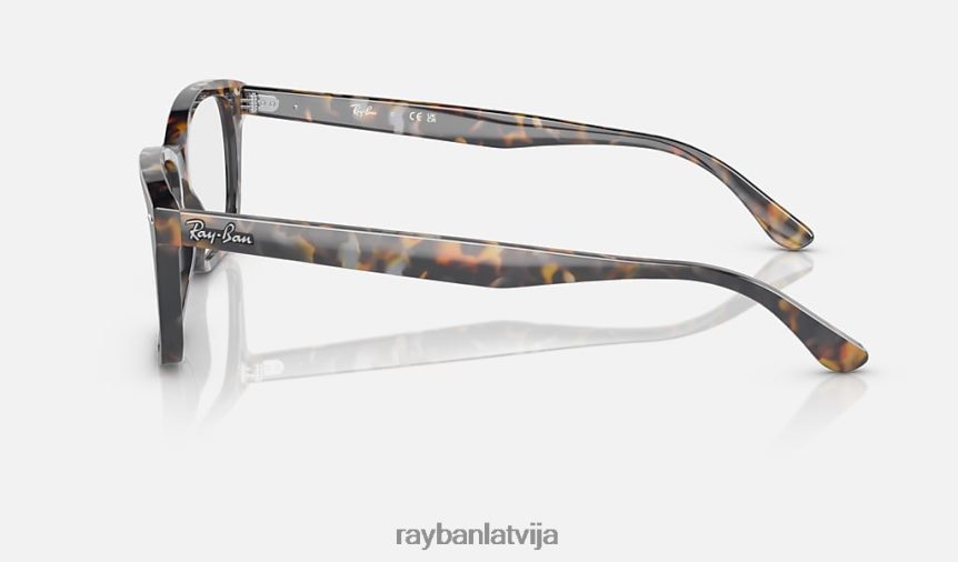 rb5428 optika pulēta pelēka/brūna havana F0L86X1852 vīriešiem Ray-Ban brilles