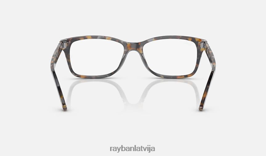 rb5428 optika pulēta pelēka/brūna havana F0L86X1852 vīriešiem Ray-Ban brilles