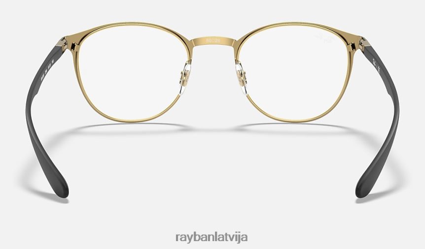 rb6355 optika matēts melns uz zelta F0L86X2310 vīriešiem Ray-Ban brilles