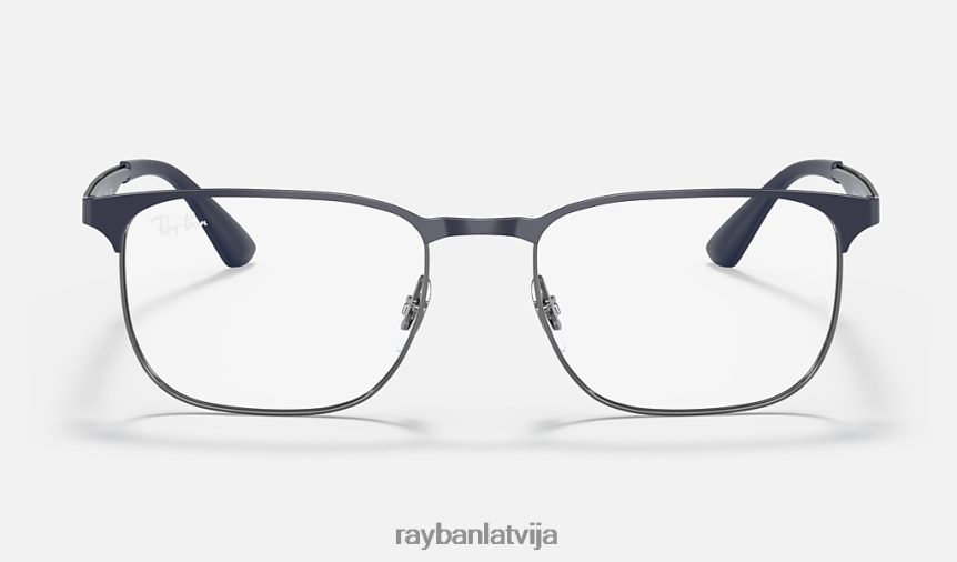 rb6363 optika pulēta zila uz gunmetāla F0L86X2322 vīriešiem Ray-Ban brilles