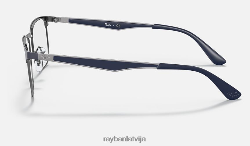 rb6363 optika pulēta zila uz gunmetāla F0L86X2322 vīriešiem Ray-Ban brilles