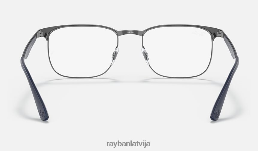 rb6363 optika pulēta zila uz gunmetāla F0L86X2322 vīriešiem Ray-Ban brilles