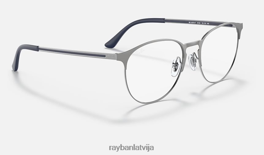 rb6375 optika matēts gunmetāls F0L86X2067 vīriešiem Ray-Ban brilles