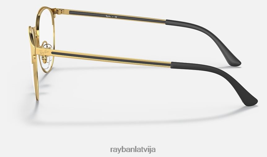 rb6375 optika matēts zelts F0L86X2066 vīriešiem Ray-Ban brilles
