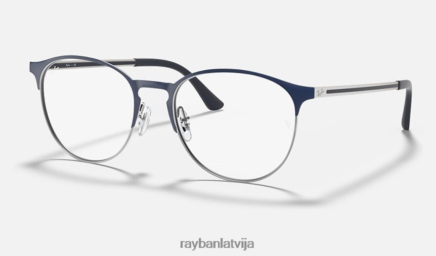 rb6375 optika pulēta zila uz gunmetāla F0L86X2063 vīriešiem Ray-Ban brilles