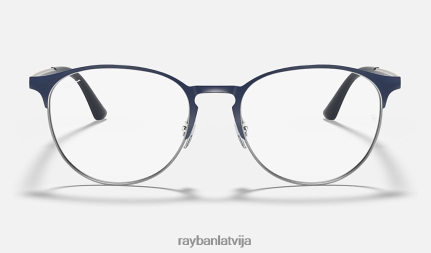 rb6375 optika pulēta zila uz gunmetāla F0L86X2063 vīriešiem Ray-Ban brilles