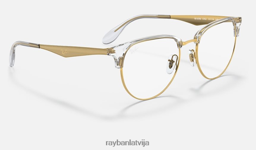 rb6396 optika pulēts zelts F0L86X2119 vīriešiem Ray-Ban brilles