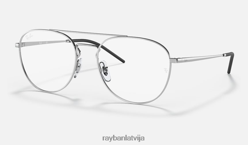 rb6414 optika pulēts sudrabs F0L86X2009 vīriešiem Ray-Ban brilles