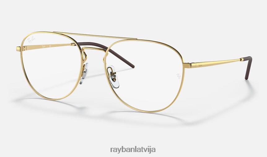 rb6414 optika pulēts zelts F0L86X2008 vīriešiem Ray-Ban brilles