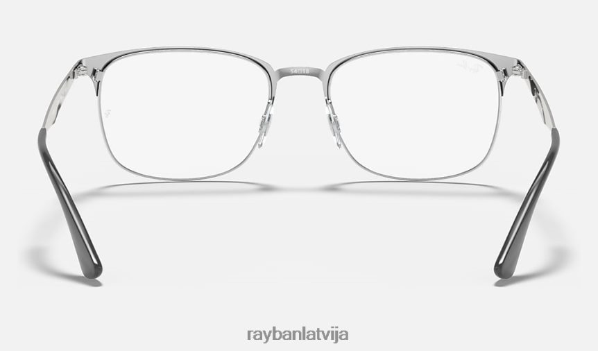 rb6421 optika pulēta pelēka uz sudraba F0L86X2297 vīriešiem Ray-Ban brilles