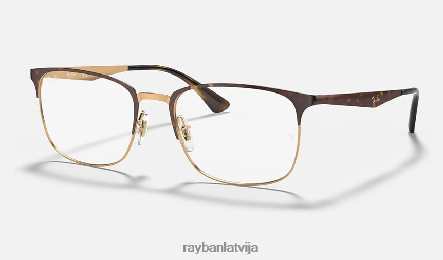 rb6421 optika pulēts bruņurupucis F0L86X2295 vīriešiem Ray-Ban brilles