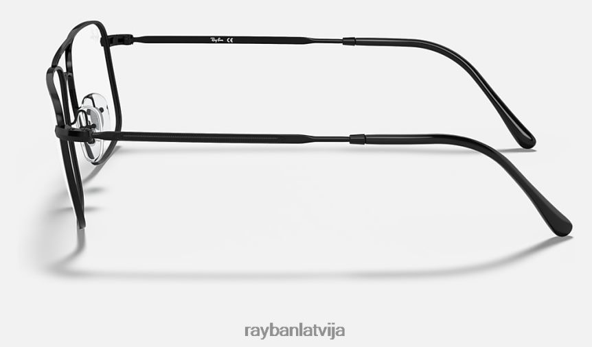 rb6434 optika pulēta melna F0L86X1897 vīriešiem Ray-Ban brilles