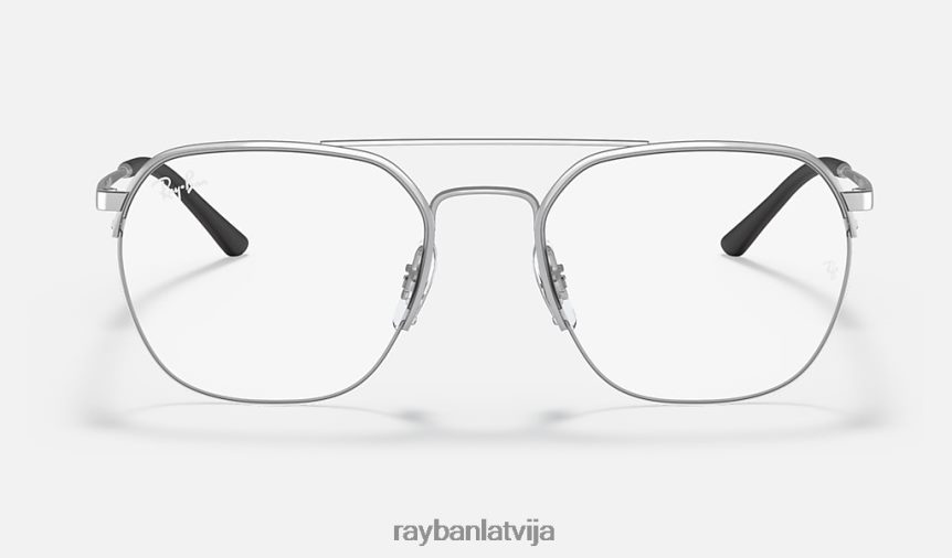 rb6444 optika pulēts sudrabs F0L86X2358 vīriešiem Ray-Ban brilles