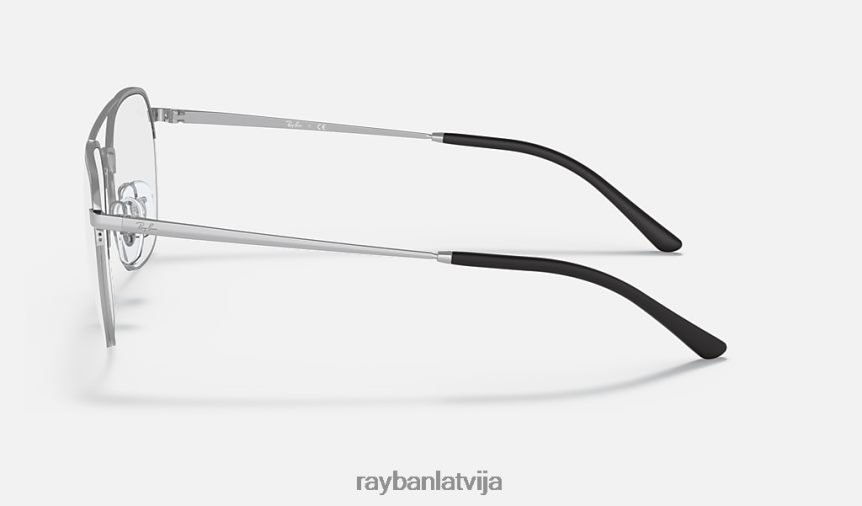 rb6444 optika pulēts sudrabs F0L86X2358 vīriešiem Ray-Ban brilles