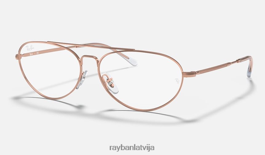 rb6454 optika pulēts rozā zelts F0L86X2401 vīriešiem Ray-Ban brilles
