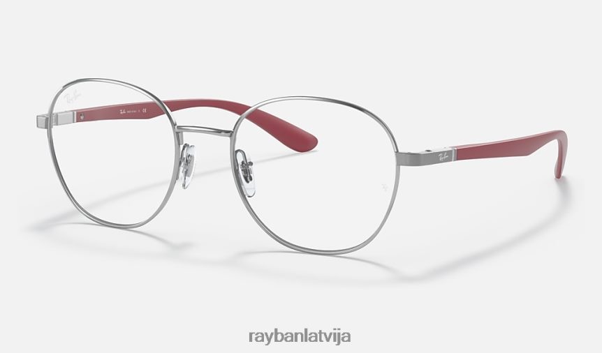 rb6461 optika pulēts sudrabs F0L86X2344 vīriešiem Ray-Ban brilles