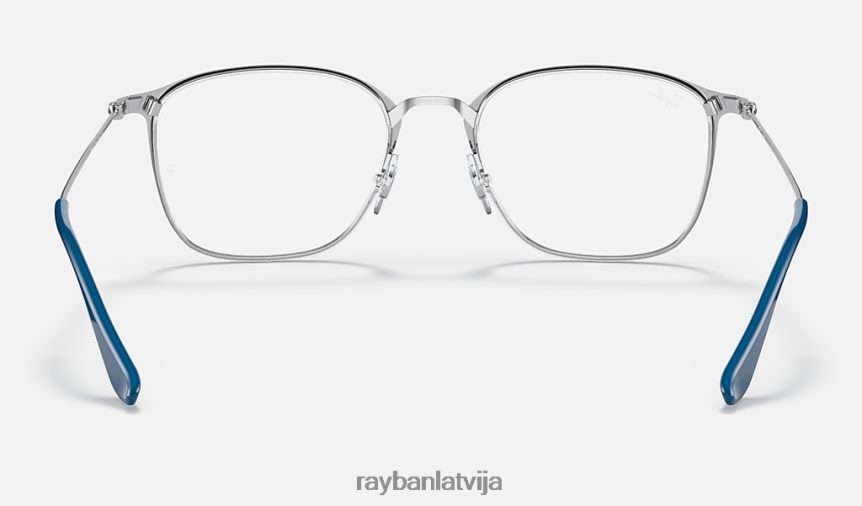 rb6466 optika pulēta zila F0L86X2431 vīriešiem Ray-Ban brilles
