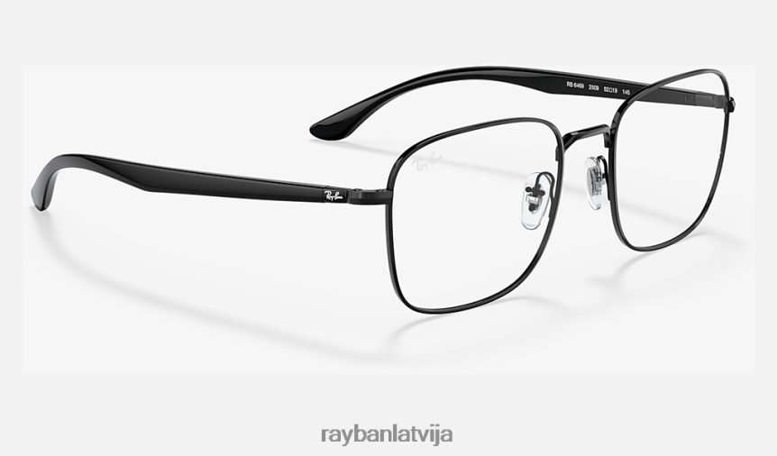 rb6469 optika pulēta melna F0L86X1913 vīriešiem Ray-Ban brilles