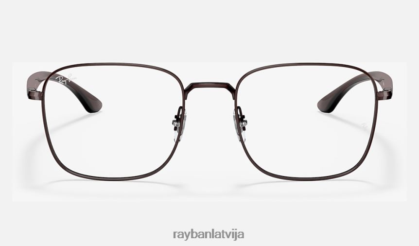 rb6469 optika pulēta tumši brūna F0L86X1917 vīriešiem Ray-Ban brilles