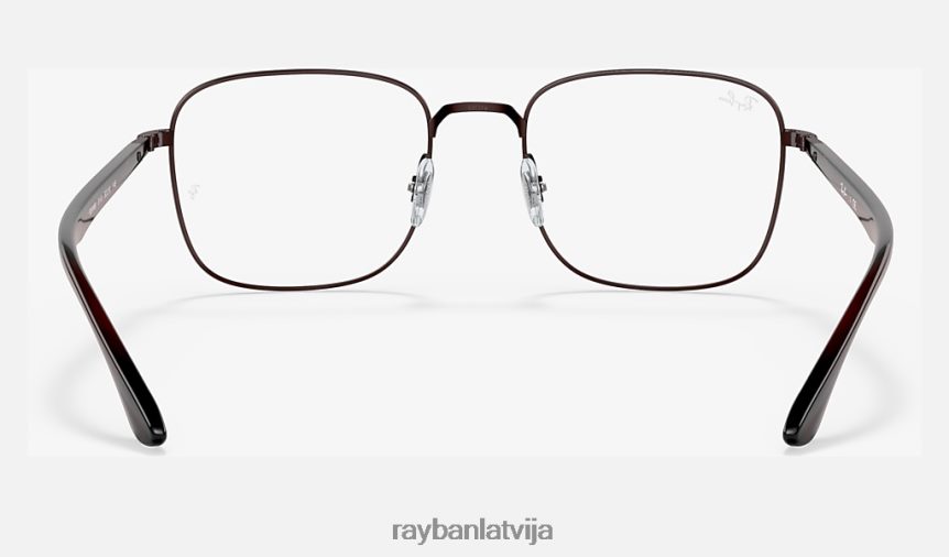 rb6469 optika pulēta tumši brūna F0L86X1917 vīriešiem Ray-Ban brilles