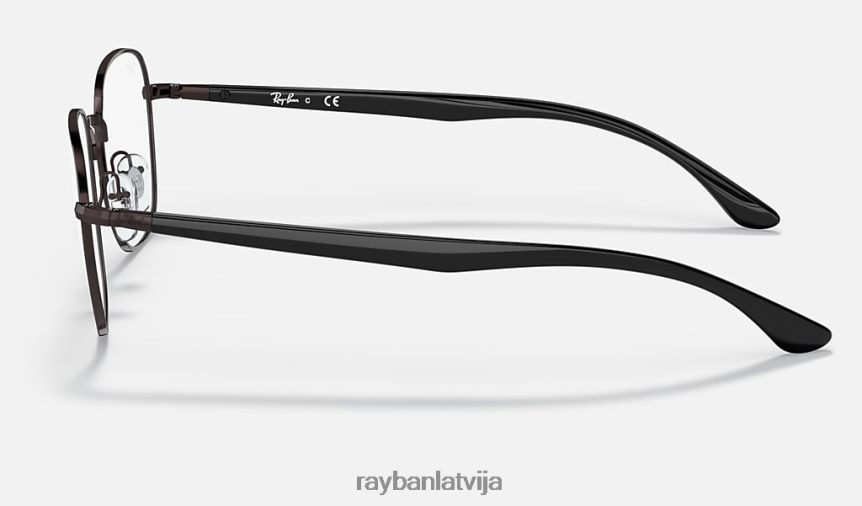 rb6477 optika pulēta brūna F0L86X1858 vīriešiem Ray-Ban brilles