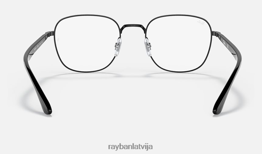 rb6477 optika pulēta melna F0L86X1856 vīriešiem Ray-Ban brilles