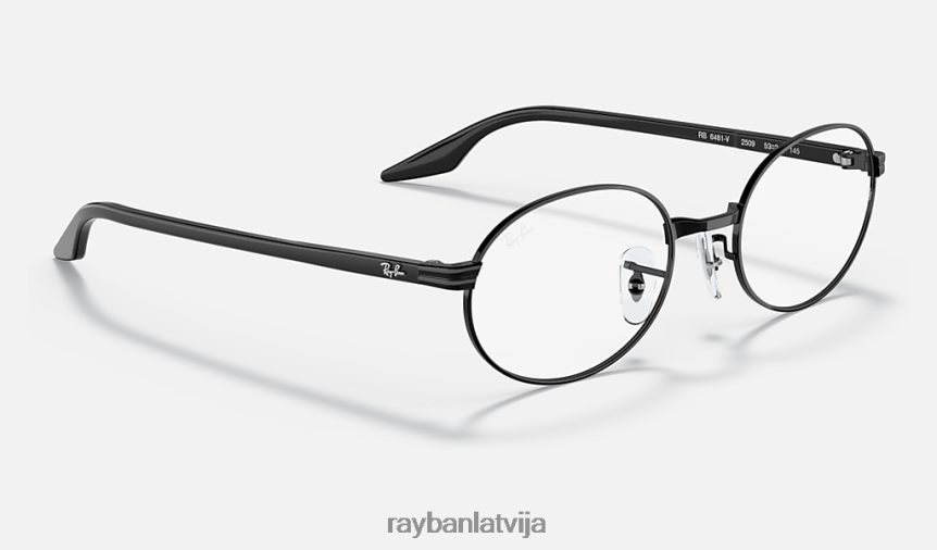 rb6481v optika pulēta melna F0L86X2072 vīriešiem Ray-Ban brilles