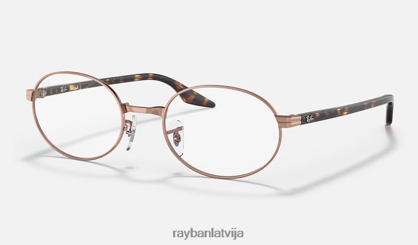 rb6481v optika pulēts varš F0L86X2073 vīriešiem Ray-Ban brilles