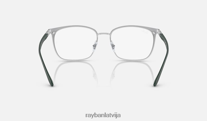 rb6486 optika pulēta pelēka uz sudraba F0L86X1984 vīriešiem Ray-Ban brilles