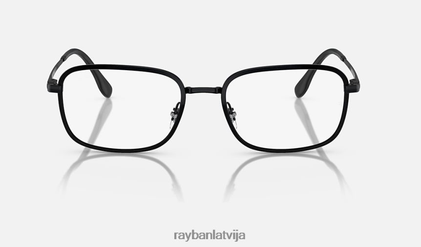 rb6495 optika pulēta melna F0L86X1721 vīriešiem Ray-Ban brilles