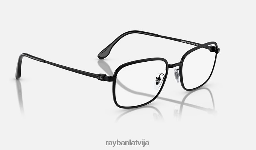 rb6495 optika pulēta melna F0L86X1721 vīriešiem Ray-Ban brilles