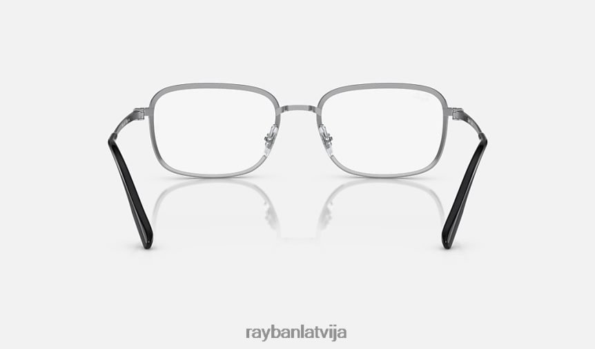 rb6495 optika pulēts melns uz sudraba F0L86X1719 vīriešiem Ray-Ban brilles