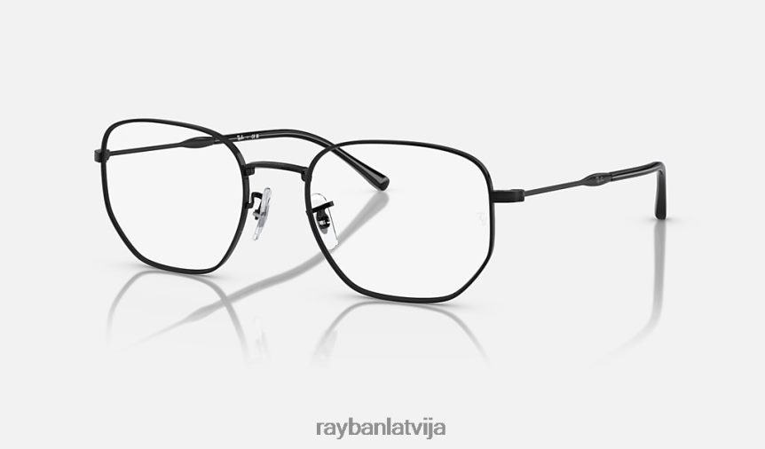 rb6496 optika pulēta melna F0L86X1751 vīriešiem Ray-Ban brilles