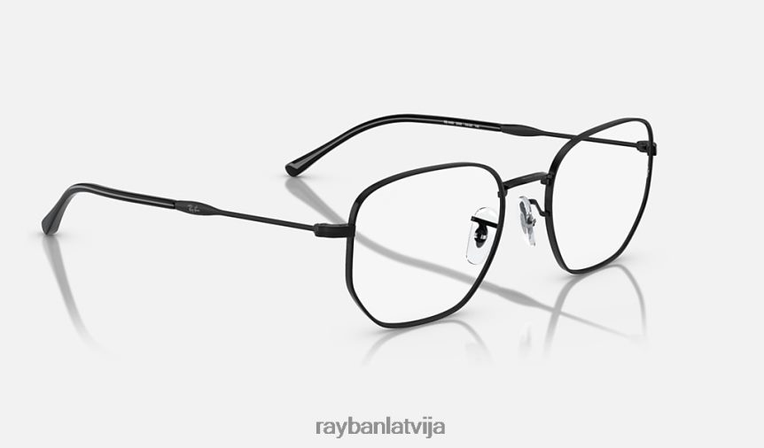 rb6496 optika pulēta melna F0L86X1751 vīriešiem Ray-Ban brilles