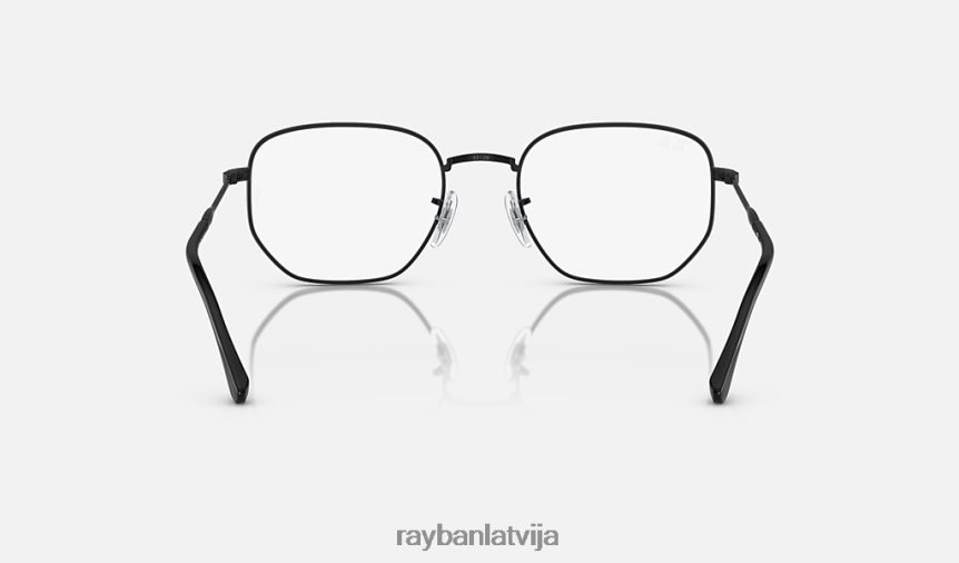 rb6496 optika pulēta melna F0L86X1751 vīriešiem Ray-Ban brilles