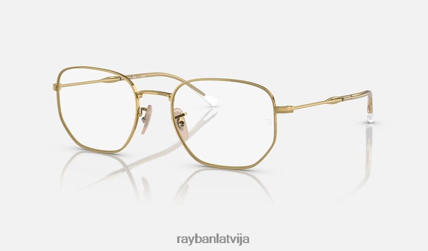 rb6496 optika pulēts zelts F0L86X1748 vīriešiem Ray-Ban brilles