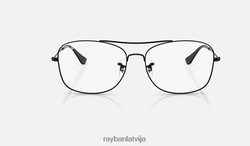 rb6499 optika pulēta melna F0L86X2225 vīriešiem Ray-Ban brilles