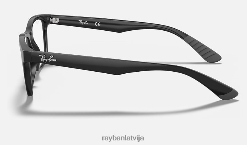 rb7025 optika pulēta melna F0L86X2239 vīriešiem Ray-Ban brilles