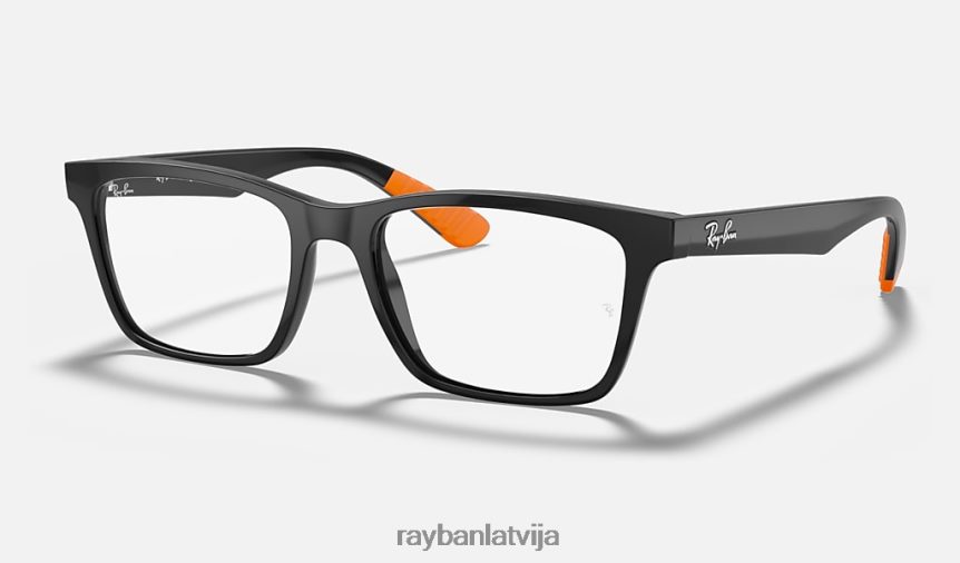 rb7025 optika pulēta melna F0L86X2240 vīriešiem Ray-Ban brilles