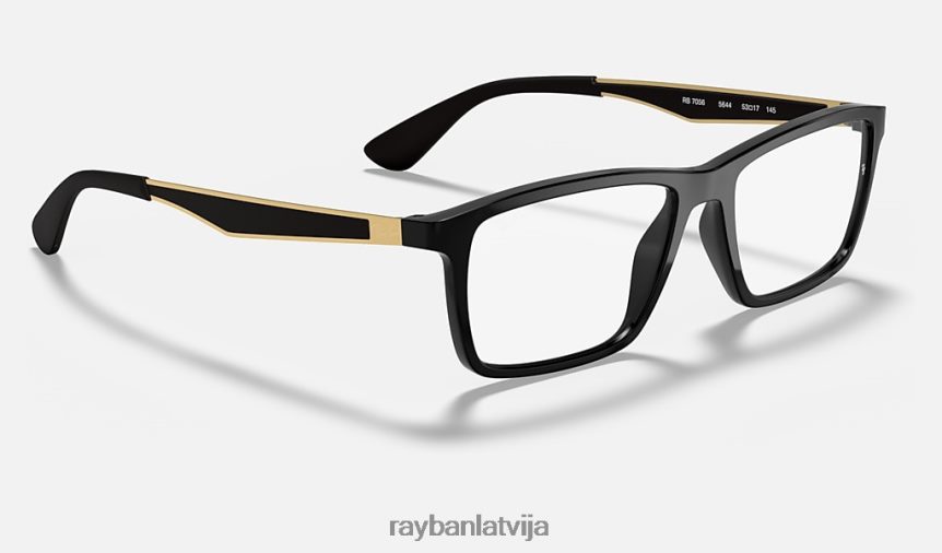 rb7056 optika matēts melns F0L86X2372 vīriešiem Ray-Ban brilles