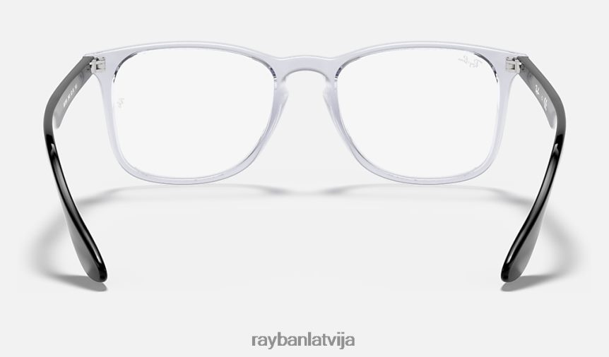 rb7074 optika pulēta caurspīdīga F0L86X2426 vīriešiem Ray-Ban brilles