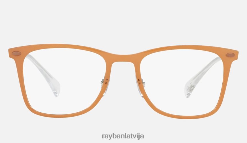 rb7086 optika pulēta gaiši brūna F0L86X2506 vīriešiem Ray-Ban brilles