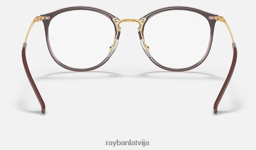 rb7140 optika pulēta brūna F0L86X1604 vīriešiem Ray-Ban brilles