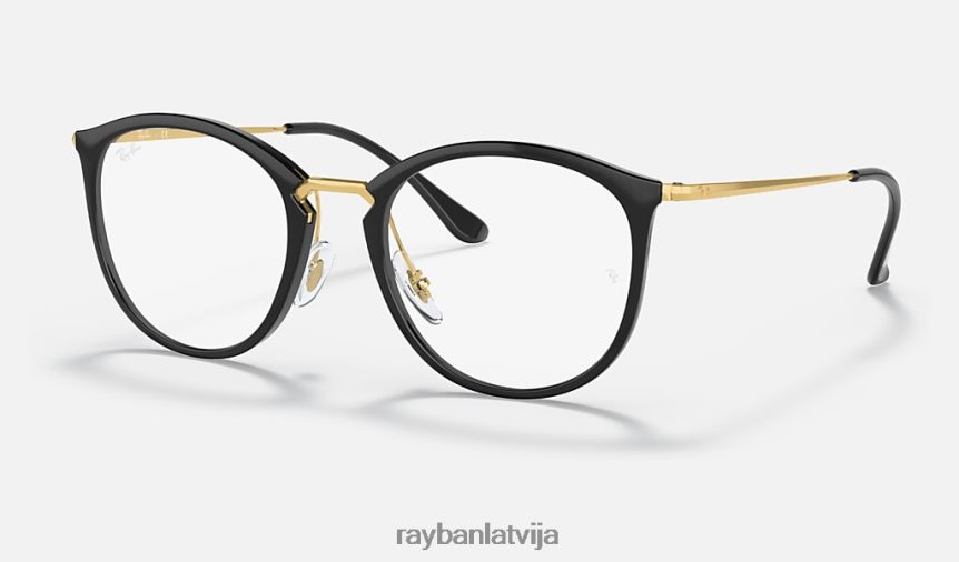 rb7140 optika pulēta melna F0L86X1606 vīriešiem Ray-Ban brilles
