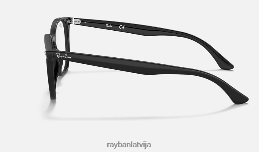 rb7151 sešstūra optika pulēta melna F0L86X1722 vīriešiem Ray-Ban brilles