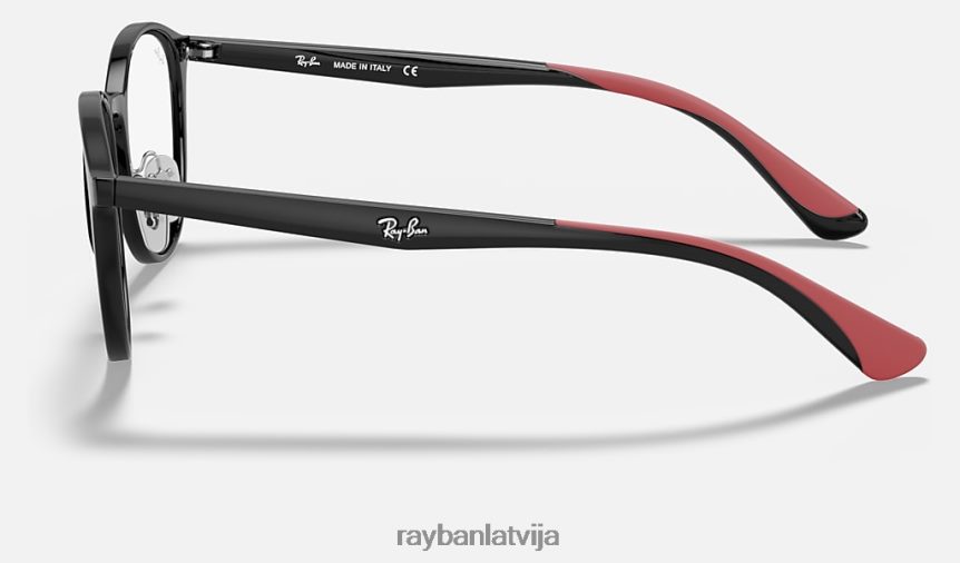 rb7156 optika pulēta svītraina havana F0L86X2325 vīriešiem Ray-Ban brilles